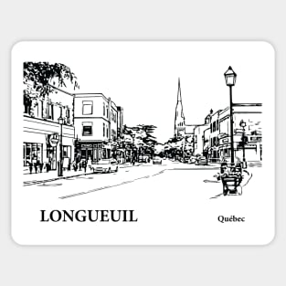 Longueuil - Québec Sticker